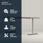 Table polyvalente Bennet