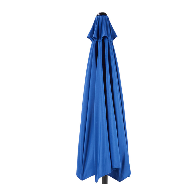 Parasol de marché 10 pi 5 po Darrelyn, Bleu