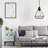 1 - Light Satin Black Single Pendant