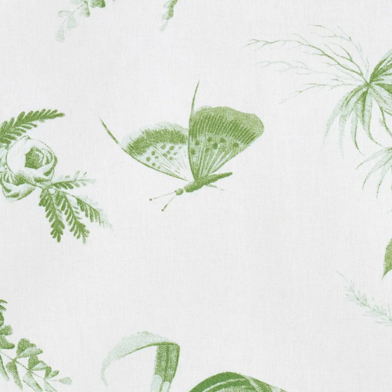 Tissu 100% coton Toile de La Prairie, Vert