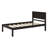  Wooden Platform Bed with Headboard-798592106