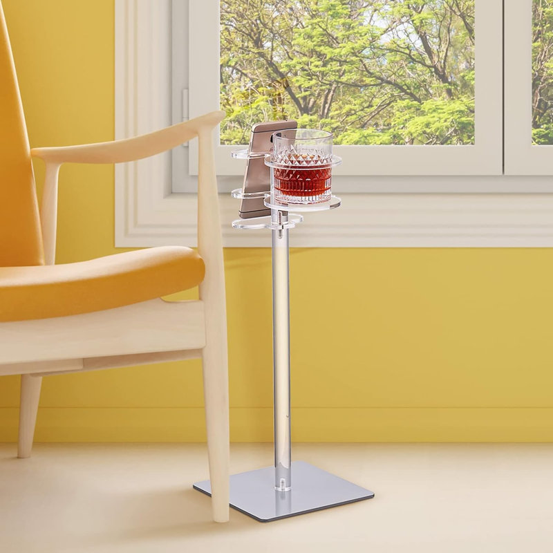 Acrylic Drink Table for Small Spac