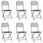 Britteney 6 - Person Patio Dining Set with Rectangular Table-1831830756