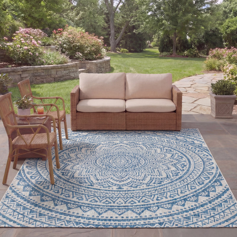Tapis d'intérieur / extérieur Amedee Performance, Rectangle 8 pi x 11 pi