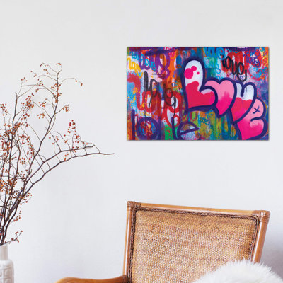 One Love IV - Wrapped Canvas Print