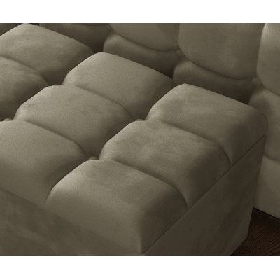 Klingler 102cm Wide Rectangle Geometric Standard Ottoman with Storage