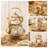 Gold Electroplated Ceramic Tea & Coffee Set