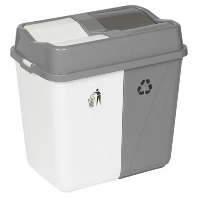 Plastic Kitchen Trash Can