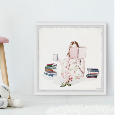 " Beauty In Reading " Painting Print