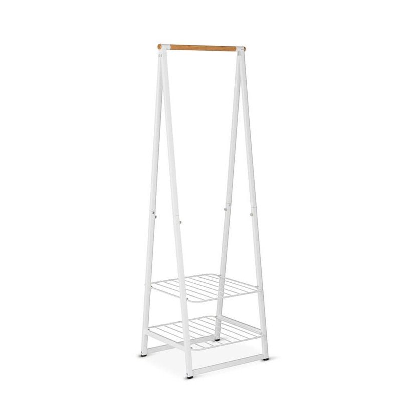 Brabantia Linn Clothes Rack, White, 190cm H x 60.6cm W x 57cm D