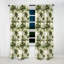 Motif tropical II Vintage Palms Ii - rideau floral - obscurcissant velours - 1 panneau-107578306