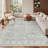Oriental Vintage Machine Washable Non-Slip Green / Beige Indoor Area Rug-296989554-297515321
