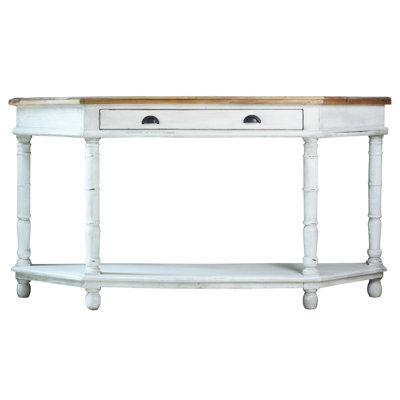 Console en bois massif 72 "