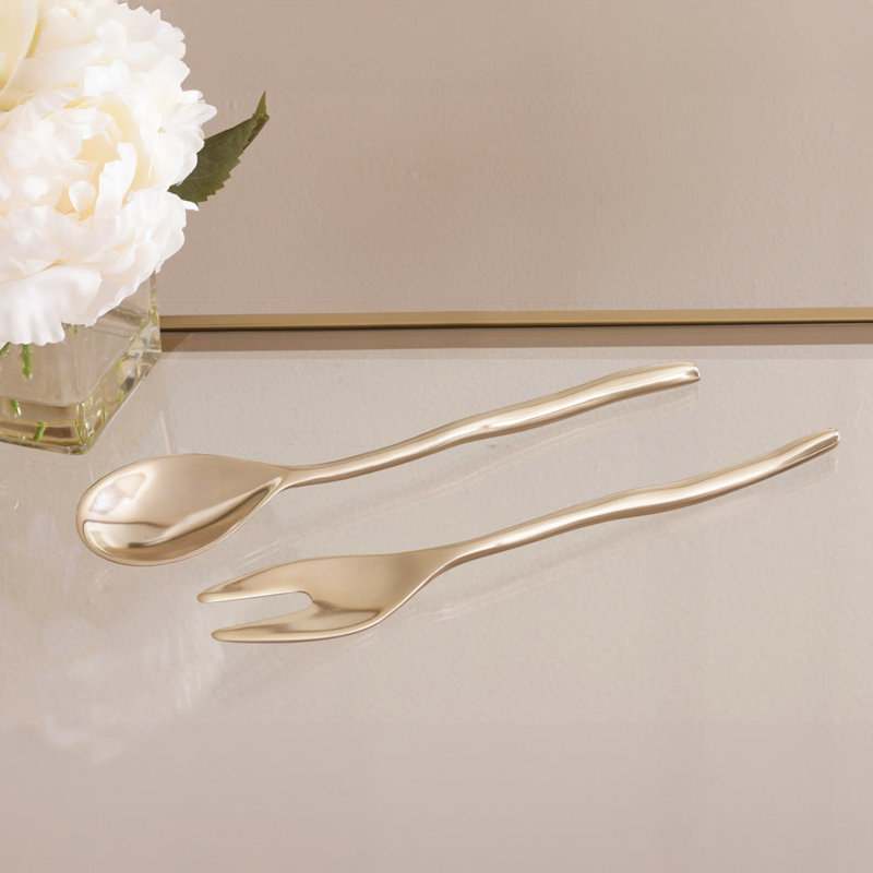 Sierra Modern Salad Servers
