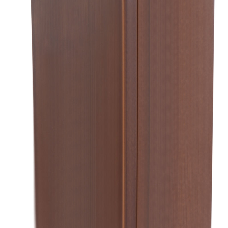 5-Tier Free Standing Bookshelf Narrow Bookshelf Storage Rack  With Adjustable Shelves