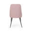Ensemble de 2 chaises de salle à manger modernes avec pieds en métal