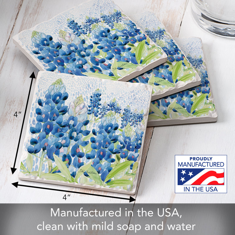 Ensemble de sous-verres Lark Manor ™ Bonnet Field