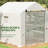 8' X 6' X 7' Walk-In Greenhouse With Mesh Door And Windows, 18 Shelf Green House With Trellis, Plant Labels, UV Protective For Growing Flowers, Herbs, Vegetables, Saplings, White
