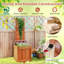 Boîte à fleurs surélevée en bois pour jardin avec 2 treillis-330507553
