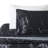 Marina Decoration Home Decor Bedding Bedroom Bedsheet Soft Silky Deep Pocket Rayon from Bamboo All Season 4 Pieces Printed Sheet Set with 2 Pillowcases, Modern Black Marble Pattern Twin/Single Size-623225333