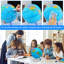 Globe terrestre pour enfants apprenant, globe horizontal éducatif à rotation à 360 °