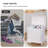 Large Laundry Hamper With Wheels And Lid, Plastic Laundry Basket With Handle, Rolling Laundry Bin For Bedroom, Bathroom, Dorm, Or Laundry Room-627245273