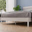 Bellay Upholstered Bed Frame with Channel Tufted Headboard-1372692131-1372692130