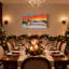 «Christmas Winter Sunset», ensemble de 3 impressions sur toile, paysage de Noël-2074543175