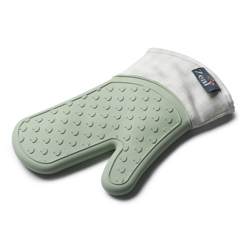 Zeal Cotton Oven Mitt, Sage Green