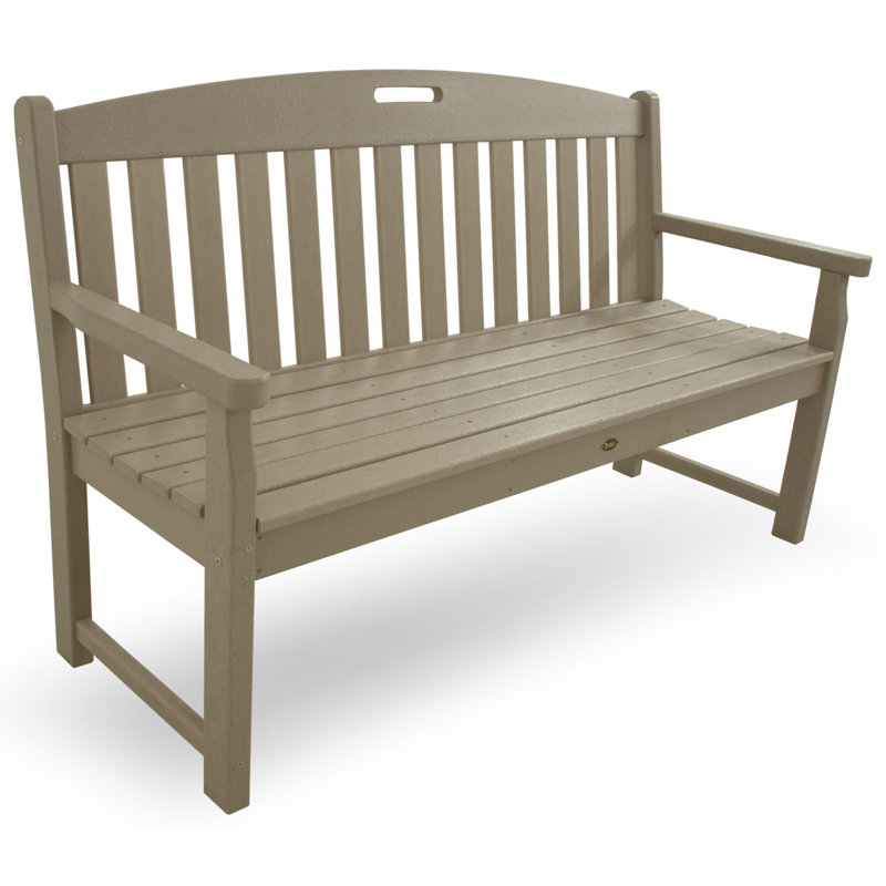 Banc club POLYWOOD, Beige, H 36 po x l 60 po x P 24,5 po