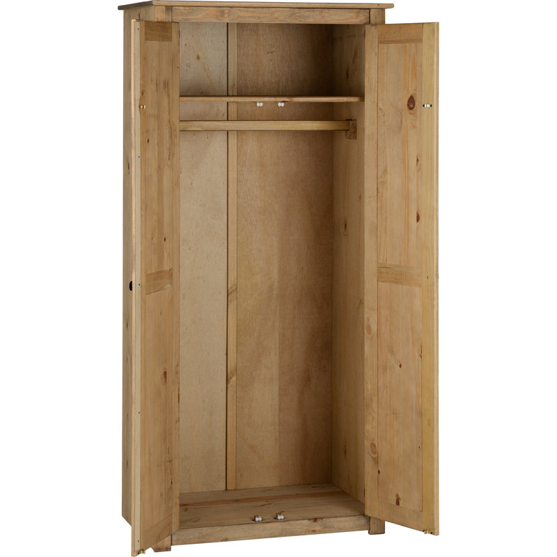 Tetteh 2 Door Wardrobe
