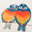Housse de coussin en lin Birds-345687211-345687215-345687214