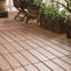 Carreau de terrasse à emboîtement en composite 12 po x 12 po Courtyard-50342818