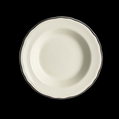 STYLELINE BLACK Rim Soup Bowl Styleline