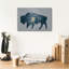  «Buffalo Silhouette» par Life BeautifuLEE, art mural sur toile, 18 po x 12 po-761218119