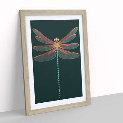 Gentle Dragonfly - Single Picture Frame Print