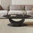 Table basse ovale moderne 40 po Grofu