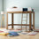 Lit mezzanine simple en bois massif Bellmont