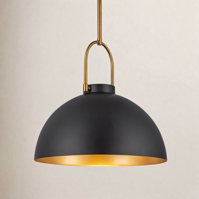 Nevada 1-Light Single Dome Pendant