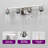 4-Light Bathroom Vanity Light with Clear Glass Shades for Vanity Mirror, Bathroom, or Bedroom-233754099-233754097