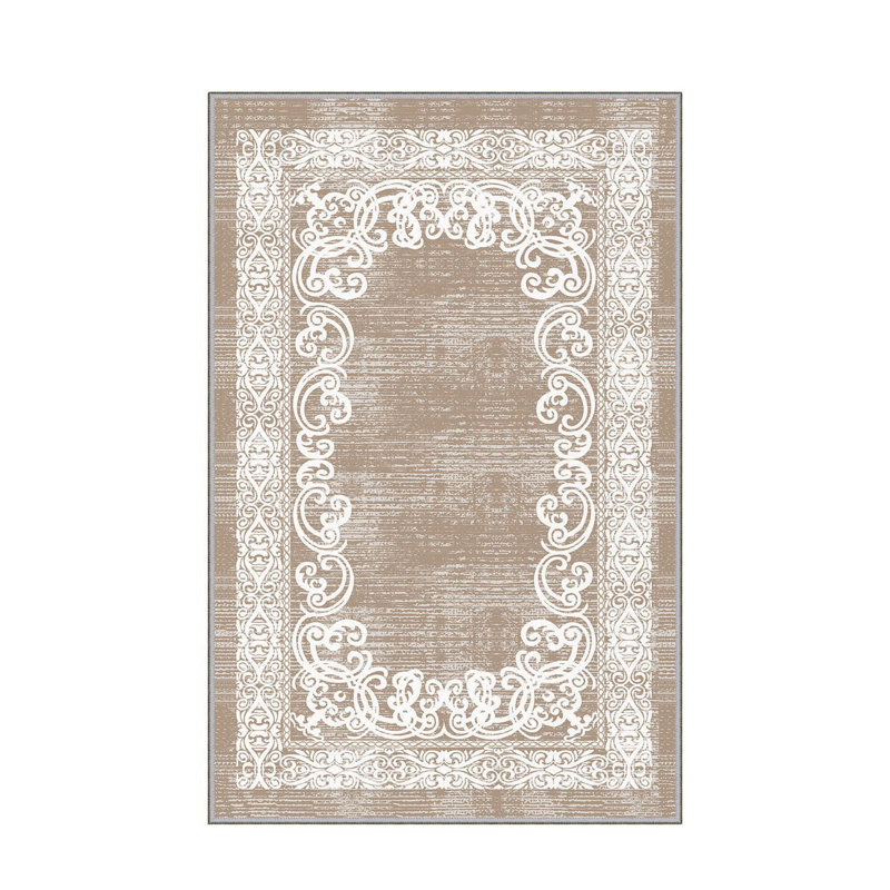 Antibacterial Hall Carpet, 39.4 x 59.1 inches | 100% Polyester, 0.4 in Pile Height, Non-Slip PVC Felt Dot Underside | Machine Washable, 3D Digital Printing, Durable & Stylish for Modern Home Décor