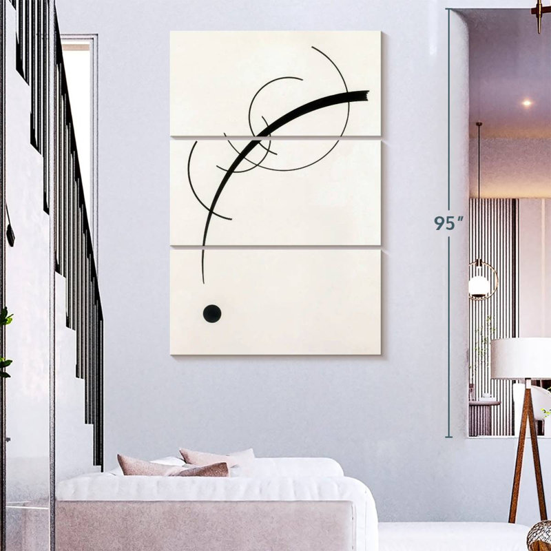 Free Curve To The Point, 74" H x 48" W