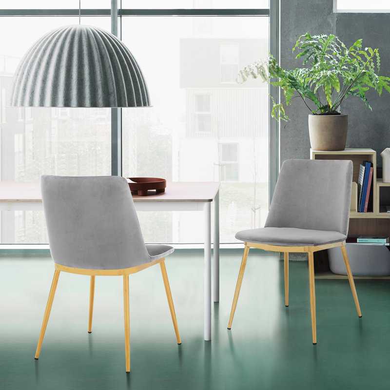 Chaise d'appoint Tortez, Gris