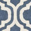 Noble Geometric Wool Hand Woven Area Rug-12827039
