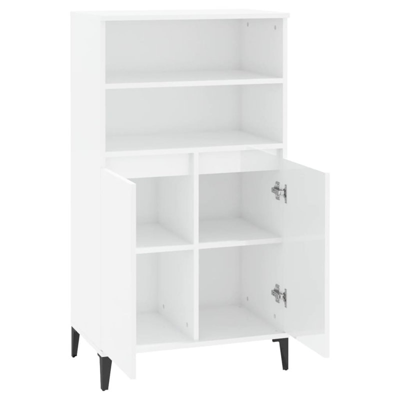 Jibberding 60cm Sideboard, High Gloss White