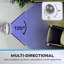 Daewoo 10 Pedestal Air Circulator Fan 3-Speed 3D Oscillation Remote 35 W Timer