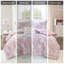 Couette à cœurs métalliques, format grand lit/queen - Tissu, rembourrage, microfibre légère, lavable à la machine avec