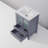 Bath Vanity with White Ceramic Top-380164624