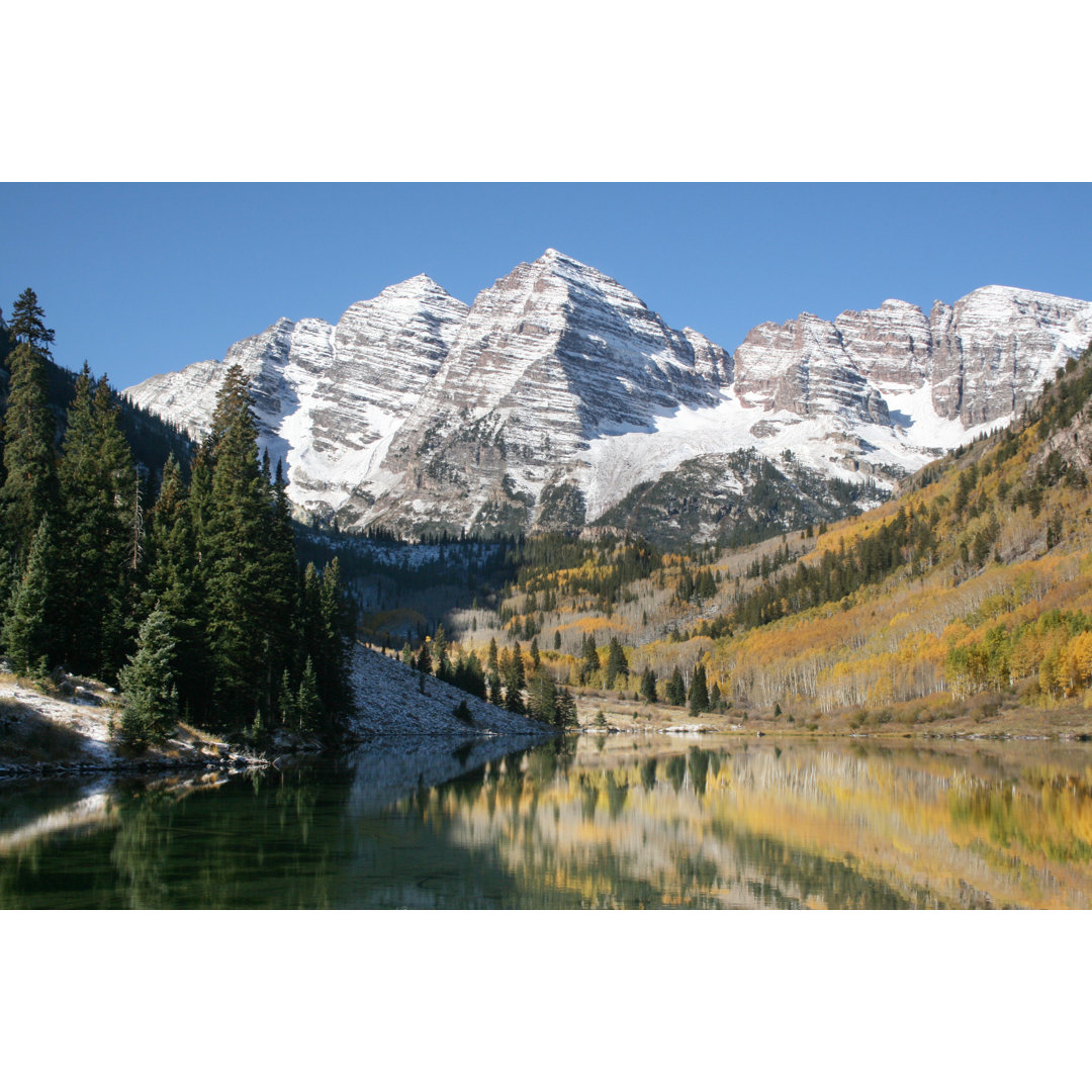 Maroon Bells von Browndogstudios - Druck