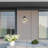 Coman Black 19"  LED outdoor wall light with Photocell sensor